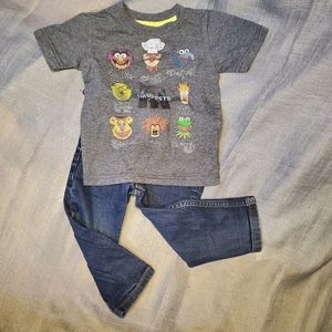 Muppets T-shirt w/ Baker Jeans